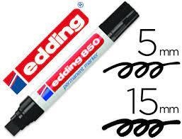 RETOLADOR EDDING 850 NEGRE PUNTA BISELADA | 4004764054275 | Llibreria La Gralla | Llibreria online de Granollers
