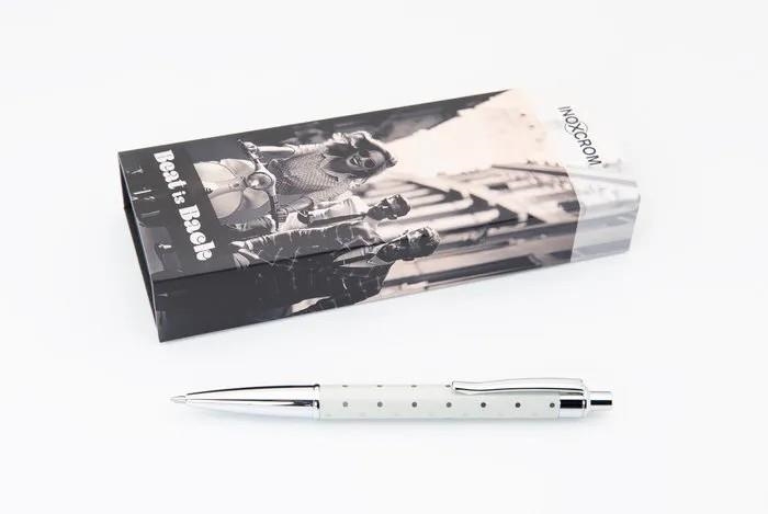 BOLÍGRAF INOXCROM BEAT DIAMONDS PERLA | 8436548548964 | 10152179 | Llibreria La Gralla | Llibreria online de Granollers