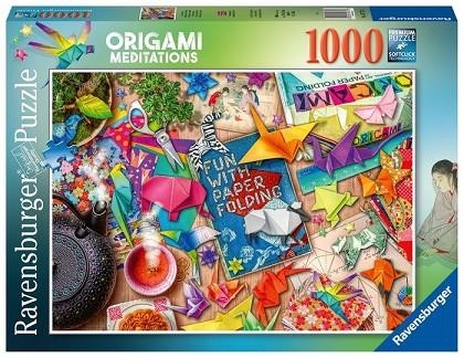 PUZZLE RAVENSBURGER 1000 ORIGAMI MEDITATIONS | 4005556167753 | RAVENSBURGER | Llibreria La Gralla | Llibreria online de Granollers