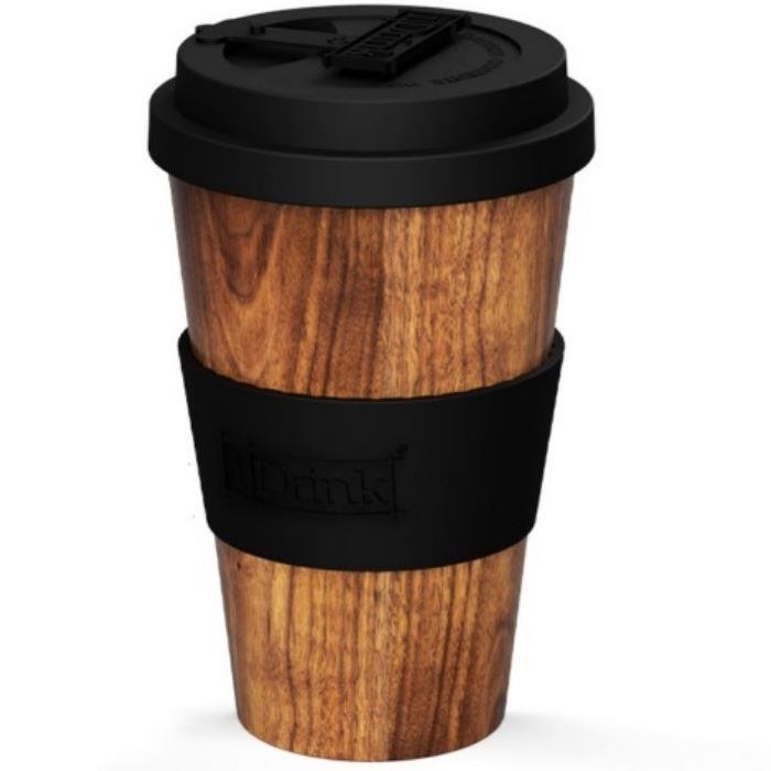 TASSA IDRINK 430ML WOOD | 8057711463367 | ID5007 | Llibreria La Gralla | Llibreria online de Granollers