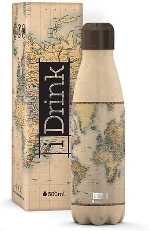 AMPOLLA TÈRMICA IDRINK 750ML OLD MAP | 8052877048342 | ID0708 | Llibreria La Gralla | Llibreria online de Granollers