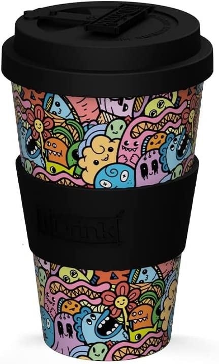 TASSA IDRINK 435ML DOODLE | 8057711463398 | ID5010 | Llibreria La Gralla | Llibreria online de Granollers