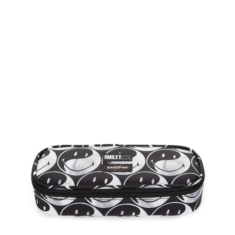PORTATOT EASTPAK OVAL SINGLE SMILEY YY BLACK | 194116949282 | EASEK0007175K2 | Llibreria La Gralla | Librería online de Granollers