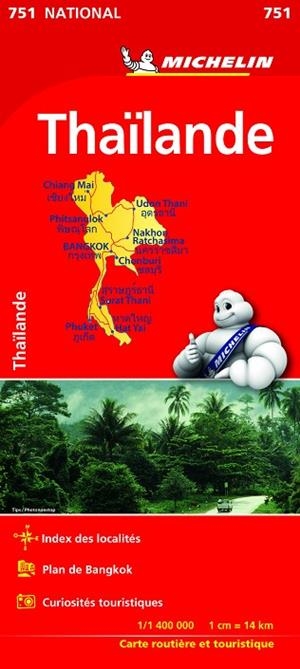MAPA 751 NATIONAL TAILANDIA | 9782067172654 | AA.VV. | Llibreria La Gralla | Llibreria online de Granollers