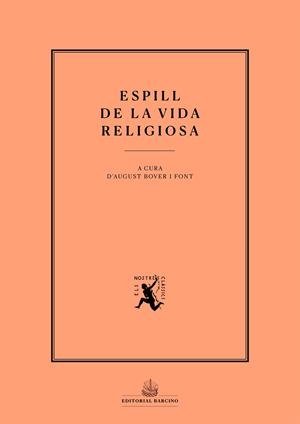 ESPILL DE LA VIDA RELIGIOSA | 9788416726066 | ANÒNIM | Llibreria La Gralla | Llibreria online de Granollers