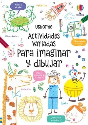 ACTIVIDADES VARIADAS IMAGINAR Y DIBUJAR | 9781805075745 | TUDHOPE, SIMON | Llibreria La Gralla | Llibreria online de Granollers