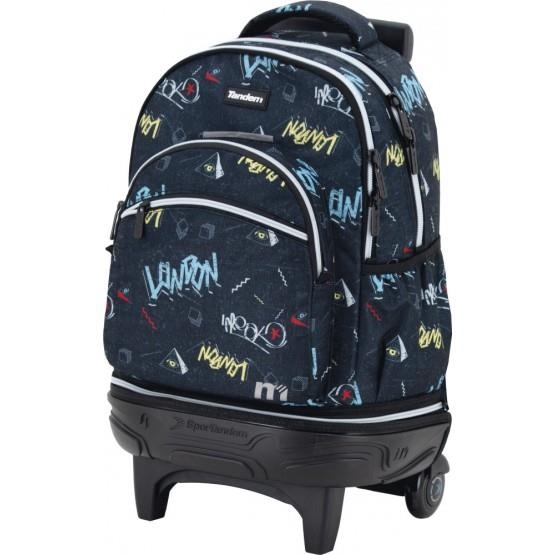 MOTXILLA RODES TANDEM LONDON NEGRA | 8412782330015 | SPO330015 | Llibreria La Gralla | Llibreria online de Granollers