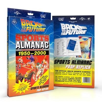 SPORTS ALMANAC COMPLETE SPORT STATISTICS 1950-2000 (BACK TO THE FUTURE REPLICA) | 8437017951803 | DOCTOR COLLECTOR | Llibreria La Gralla | Llibreria online de Granollers