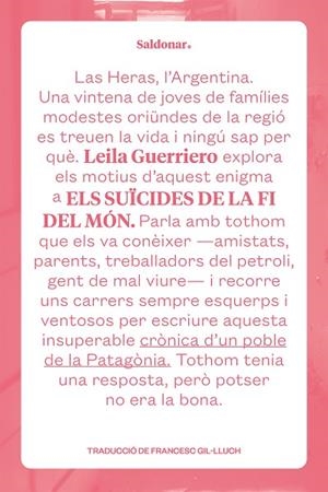 SUÏCIDES DE LA FI DEL MÓN, ELS | 9788419571274 | GUERRIERO, LEILA | Llibreria La Gralla | Llibreria online de Granollers