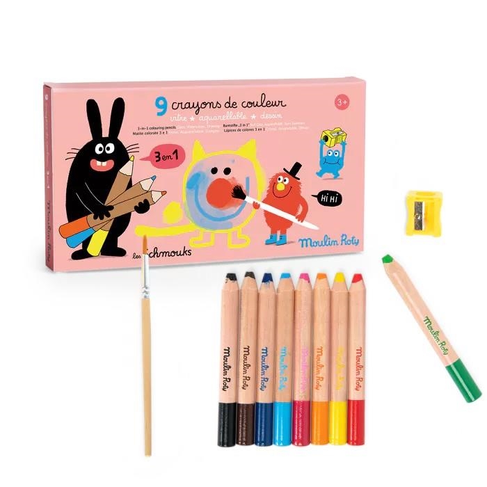 LLAPIS 3 EN 1 RENTABLES SCHMOUKS | 3575677166078 | Llibreria La Gralla | Librería online de Granollers