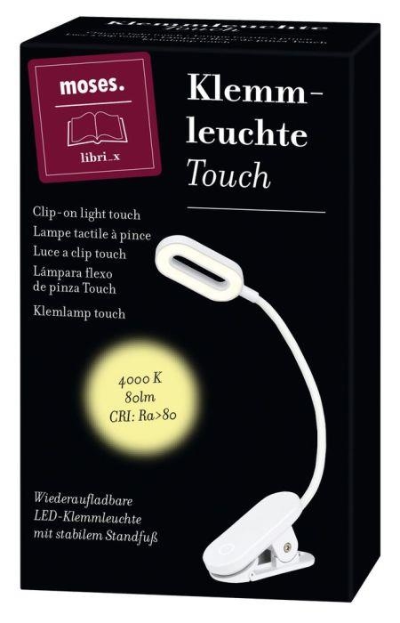 LLUM DE LECTURA MOSES TOUCH GRIS | 4033477834157 | 83415 | Llibreria La Gralla | Llibreria online de Granollers