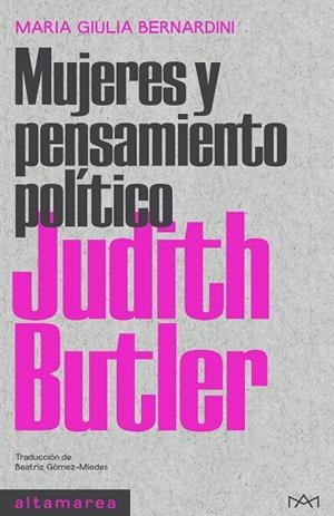 JUDITH BUTLER | 9788418481819 | BERNARDINI, MARIA GIULIA | Llibreria La Gralla | Llibreria online de Granollers