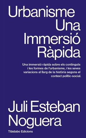 URBANISME | 9788410013070 | ESTEBAN NOGUERA, JULI | Llibreria La Gralla | Librería online de Granollers