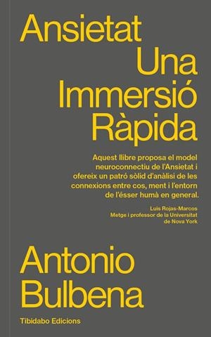 ANSIETAT | 9788410013032 | BULBENA, ANTONIO | Llibreria La Gralla | Librería online de Granollers