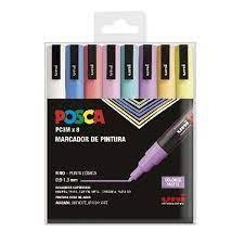 RETOLADORS 8 UN POSCA PC3M PASTEL | 8435009954870 | 182634850 | Llibreria La Gralla | Llibreria online de Granollers