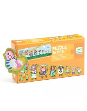 PUZZLE EDUCATIU DJECO GRANS I PETITS GRANJA | 3070900082663 | 38266 | Llibreria La Gralla | Llibreria online de Granollers