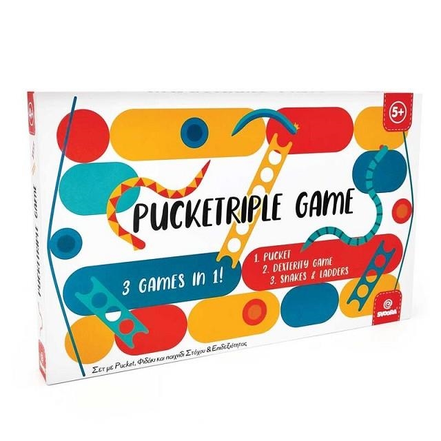JOC SVOORA PUCKE TRIPLE GAME | 5208006231465 | 63146 | Llibreria La Gralla | Librería online de Granollers