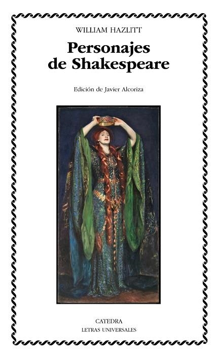 PERSONAJES DE SHAKESPEARE | 9788437647432 | HAZLITT, WILLIAM | Llibreria La Gralla | Llibreria online de Granollers