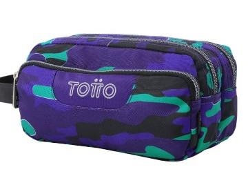 PORTATOT TOTTO MULTIUSO AGAPEC TRES CREMALLERES BLAU MILITAR | 7704758834865 | Llibreria La Gralla | Librería online de Granollers