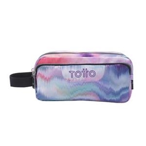PORTATOT TOTTO MULTIUSO AGAPEC GLITTER TRES CREMALLERES ROSA | 7704758841603 | Llibreria La Gralla | Librería online de Granollers