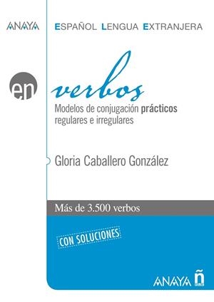 VERBOS | 9788466786867 | CABALLERO GONZALEZ, GLORIA | Llibreria La Gralla | Librería online de Granollers