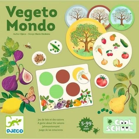 JOC EDUCATIU DJECO COOL SCHOOL VEGETO MONDO | 3070900008090 | 30809 | Llibreria La Gralla | Librería online de Granollers