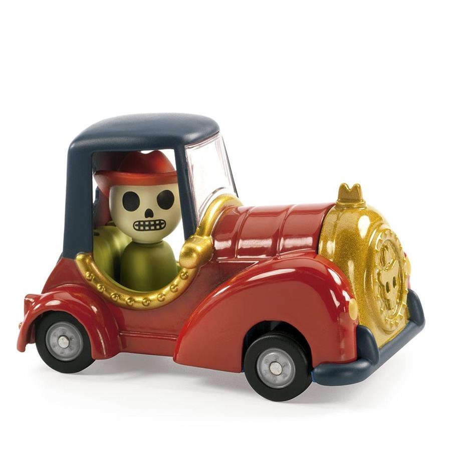 COTXE DJECO CRAZY MOTORS RED SKULL | 3070900054707 | 35470 | Llibreria La Gralla | Librería online de Granollers