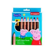 COLORS 6 UN BRUYNZEEL PEPPA PIG | 8712079394516 | 7203K06PP | Llibreria La Gralla | Llibreria online de Granollers