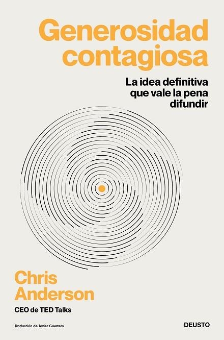 GENEROSIDAD CONTAGIOSA | 9788423437283 | ANDERSON, CHRIS | Llibreria La Gralla | Llibreria online de Granollers