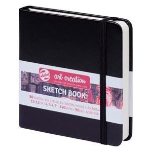 QUADERN SKETCH 12X12 ARTCREATION 140GR 80F NEGRE | 8712079383527 | 9314004M | Llibreria La Gralla | Librería online de Granollers