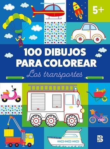 100 DIBUJOS PARA COLOREAR-LOS TRANSPORTES | 9789403236728 | BALLON | Llibreria La Gralla | Librería online de Granollers