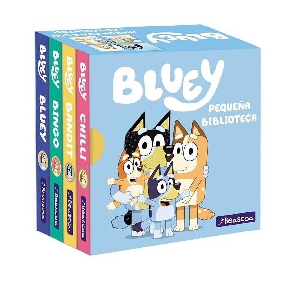 BLUEY. LIBRO JUGUETE - PEQUEÑA BIBLIOTECA (EDICIÓN EN ESPAÑOL) | 9788448867775 | BLUEY | Llibreria La Gralla | Librería online de Granollers