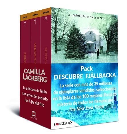 PACK DESCUBRE FJÄLLBACKA (BOLSILLO) | 9788418185663 | LÄCKBERG, CAMILLA | Llibreria La Gralla | Librería online de Granollers