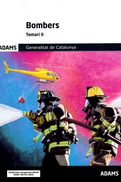 TEMARI 2 BOMBERS GENERALITAT DE CATALUNYA | 9788411167819 | VV. AA. | Llibreria La Gralla | Llibreria online de Granollers