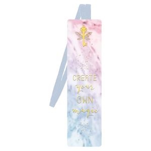 PUNT DE LLIBRE AMB CINTA ELASTICA CREATE YOUR OWN MAGIC | 4033477834768 | MOSES | Llibreria La Gralla | Librería online de Granollers