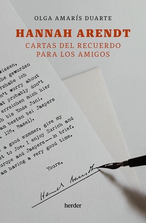 HANNAH ARENDT. CARTAS DEL RECUERDO PARA LOS AMIGOS | 9788425451294 | AMARÍS DUARTE, OLGA | Llibreria La Gralla | Librería online de Granollers