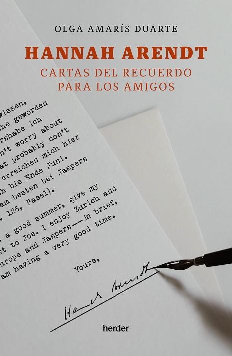 HANNAH ARENDT. CARTAS DEL RECUERDO PARA LOS AMIGOS | 9788425451294 | AMARÍS DUARTE, OLGA | Llibreria La Gralla | Llibreria online de Granollers