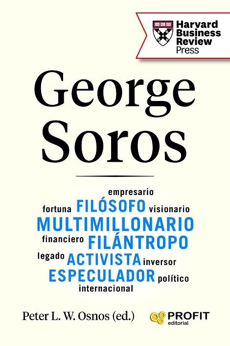 GEORGE SOROS | 9788419841452 | OSNOS, PETER L. W. | Llibreria La Gralla | Llibreria online de Granollers