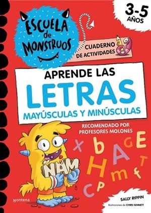 ESCUELA DE MONSTRUOS. CUADERNO DE ACTIVIDADES - APRENDE A ESCRIBIR LAS LETRAS MAYUSCULAS | 9788419085887 | RIPPIN, SALLY | Llibreria La Gralla | Llibreria online de Granollers