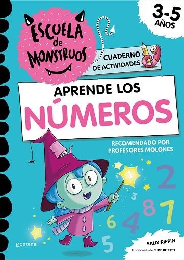 ESCUELA DE MONSTRUOS. CUADERNO DE ACTIVIDADES - APRENDE LOS NÚMEROS | 9788419085894 | RIPPIN, SALLY | Llibreria La Gralla | Llibreria online de Granollers