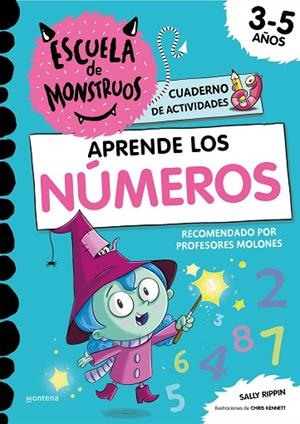 ESCUELA DE MONSTRUOS. CUADERNO DE ACTIVIDADES - APRENDE LOS NÚMEROS | 9788419085894 | RIPPIN, SALLY | Llibreria La Gralla | Llibreria online de Granollers