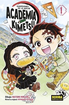 GUARDIANES DE LA NOCHE. ACADEMIA KIMETSU 01 | 9788467969160 | GOTOUGE, KOYOHARU | Llibreria La Gralla | Llibreria online de Granollers