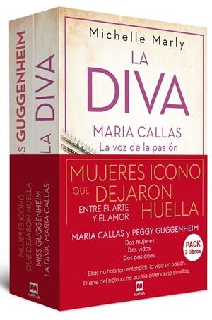 PACK MUJERES ICONO MARIA CALLAS Y PEGGY GUGGENHEIM | 9788419638915 | MARLY, MICHELLE ;  HAYDEN, LEAH | Llibreria La Gralla | Librería online de Granollers