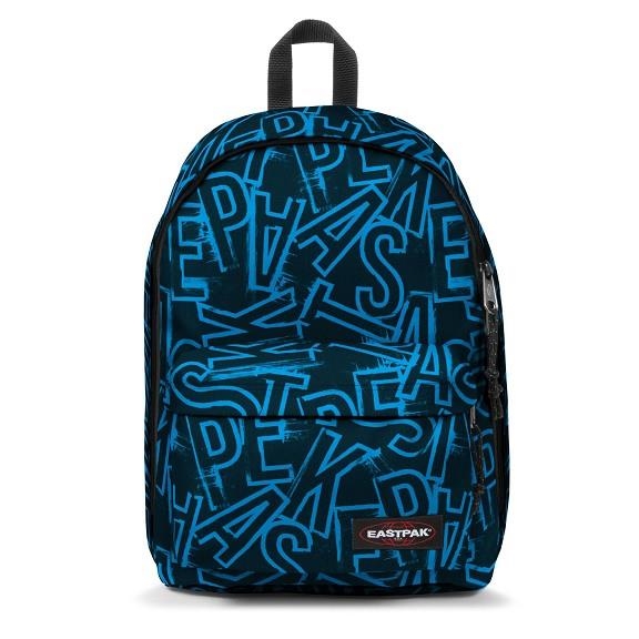 MOTXILLA EASTPAK OUT OF OFFICE LETTERS BLUE | 195439947603 | EK0007672O11 | Llibreria La Gralla | Librería online de Granollers
