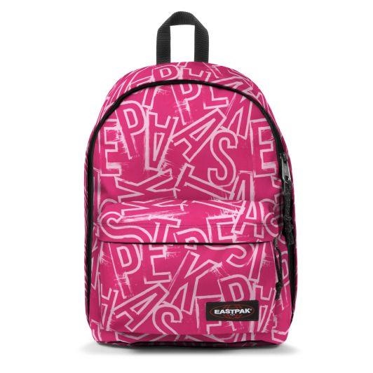 MOTXILLA EASTPAK OUT OF OFFICE LETTERS PINK | 195439947719 | EK0007672O21 | Llibreria La Gralla | Librería online de Granollers