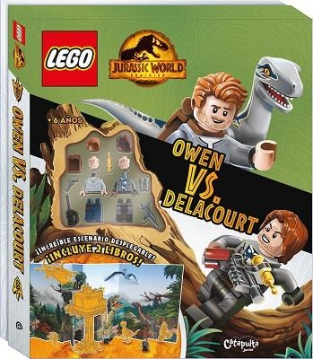 LEGO JURASSIC WORLD. OWEN VS. DELACOURT | 9788419987013 | ANDRYSIAK, MACIEJ | Llibreria La Gralla | Librería online de Granollers