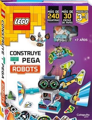 LEGO. CONSTRUYE Y PEGA ROBOTS | 9788419987129 | AMEET STUDIO | Llibreria La Gralla | Librería online de Granollers