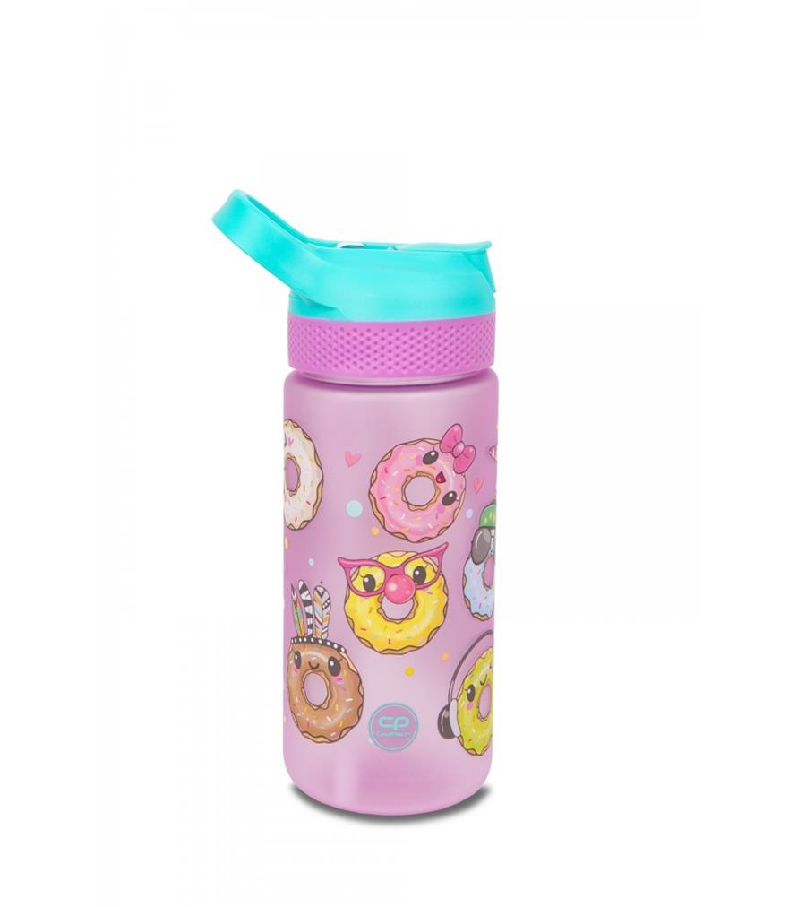 AMPOLLA PLÀSTIC COOLPACK 420ML BIBBY HAPPY DONUTS | 5903686324024 | Z08665 | Llibreria La Gralla | Llibreria online de Granollers