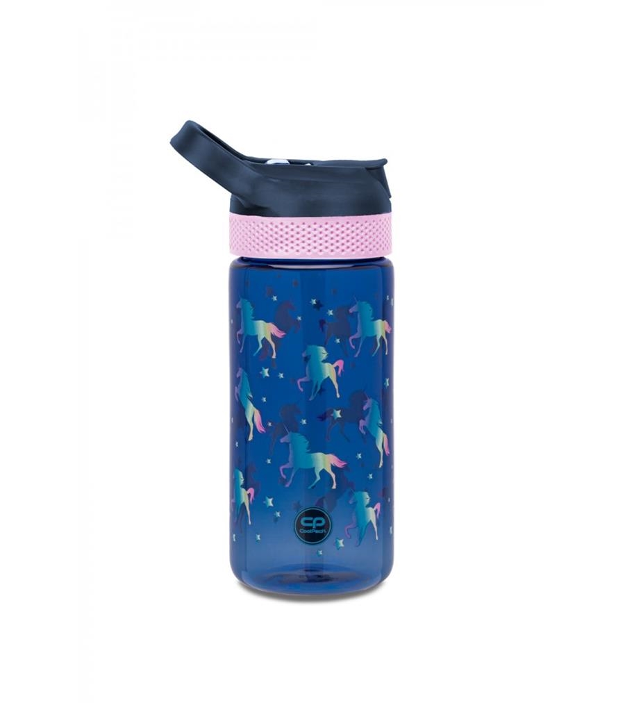 AMPOLLA PLÀSTIC COOLPACK 420ML BIBBY BLUE UNICORN | 5903686324406 | Z08670 | Llibreria La Gralla | Llibreria online de Granollers