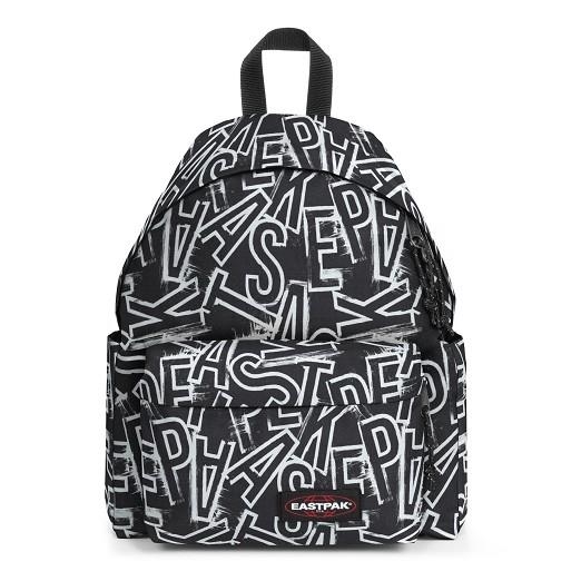 MOTXILLA EASTPAK DAY PAK'R LETTERESBLACK BLANC/NEGRE | 1954399472766 | EASEK0A5BG42001 | Llibreria La Gralla | Librería online de Granollers